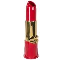 Floristik24 Decorative vase with lipstick design for artificial flowers with long stems, 38cm