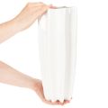 Flower vase fluted modern decorative vase 38cm | Floristik24.ie