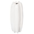 Floristik24 Ribbed vase, modern ceramic vase for dried flowers, 40cm