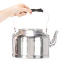 Vintage decorative teapot/planter, metal with zinc look, Ø19cm H15cm | Floristik24.ie