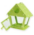 Floristik24 Lantern bird house spring green 13x12cm