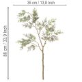 Artificial juniper branch, decorative artificial branch for vases, 86cm | Floristik24.ie