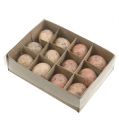 Floristik24 Quail eggs pink assorted 3cm 12pcs