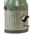 Floristik24 Decorative birdhouse metal wall birdhouse milk jug H26cm