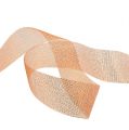 Floristik24 Christmas ribbon copper 40mm 25m