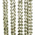 Floristik24 Christmas garland chain beads light gold Christmas decoration 9m