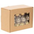 Mini Christmas tree bauble set, shiny hanging balls, 3cm, 22 pieces | Floristik24.ie