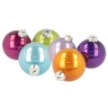Floristik24 Christmas Bauble Set, Colorful Christmas Tree Baubles, 75mm, 14 Pieces