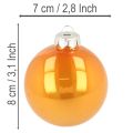 Christmas Bauble Set, Colorful Christmas Tree Baubles, 75mm, 14 Pieces | Floristik24.ie