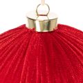 Large red Christmas bauble for hanging, 15cm, 3 pieces | Floristik24.ie