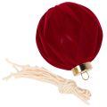 Christmas bauble, velvety