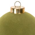 Christmas tree bauble, velvet