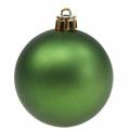Floristik24 Christmas tree decorations Christmas ball green Ø6cm 12pcs