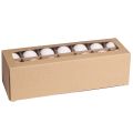 Christmas balls glass white matt enamel Ø4cm 24 pcs | Floristik24.ie
