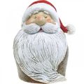 Floristik24 Santa Claus Figurine Santa Claus Red, White Polyresin 15cm