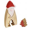 Floristik24 Santa Claus wood 17cm