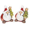 Floristik24 Santa Claus figurine with Christmas tree decoration, 7cm, 2 pieces