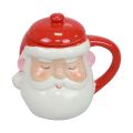Floristik24 Christmas cup Santa Claus cup Christmas H10.5cm