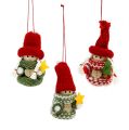 Floristik24 Christmas elf for hanging 6.5cm L15cm assorted 3pcs