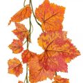 Floristik24 Vine leaves garland leaves garland red orange autumn L210cm