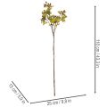 Artificial hawthorn branch with red berries, decoration, 110cm | Floristik24.ie