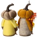 Autumn figurine pumpkin gnome