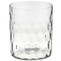 Floristik24 Lantern glass, flower vase, glass vase round Ø11.5cm H13.5cm