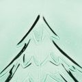 Glass tealight holder with fir
