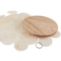 Floristik24 Wind chime Capiz shells mother of pearl natural L50cm