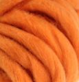 Floristik24 Wool ribbon 50g / 9m orange