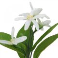 Deco branch lemon and flowers artificial branch summer decoration 26cm 4pcs | Floristik24.ie