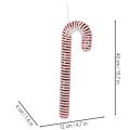 Artificial Candy Cane XL Christmas Decoration 40cm | Floristik24.ie