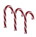 Floristik24 Pendant candy cane red, white 7.5cm 6pcs