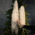 Artificial winter branch in white with a snowy, frosted look, 70cm | Floristik24.ie