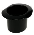 Floristik24 Cylinder black 7cm 9pcs