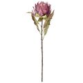 Artichoke artificial Large artificial flower Dry Look Purple 76cm | Floristik24.ie