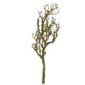 Decorative branch with moss artificial autumn decoration grey green L78cm | Floristik24.ie