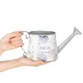 Decorative Watering Can Hydrangea Metal Vintage Flowers 30x11x14.5cm | Floristik24.ie