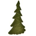 Floristik24 Decoration fir tree flocked Christmas tree green 60cm