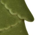 Decoration fir tree flocked Christmas tree green 60cm | Floristik24.ie
