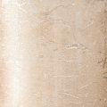 Solid-colored candles platinum 70x120mm 4 pcs | Floristik24.ie