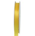 Floristik24 Gift and decoration ribbon 15mm x 50m yellow