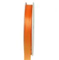 Floristik24 Gift and decoration ribbon 50m orange