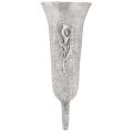 Grave vase Grey Vase to stick Calla motif H32.5cm | Floristik24.ie