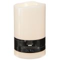 Large LED candle with timer, for outdoor use, warm white, Ø12.5cm, H20cm | Floristik24.ie