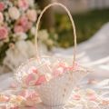 Wedding flower girl basket 24cm x 17cm | Floristik24.ie