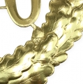 Floristik24 Anniversary number 90 in gold Ø40cm