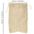 Jute bag 20×10cm H30cm Gift bag | Floristik24.ie
