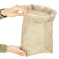Jute bag 20×10cm H30cm Gift bag | Floristik24.ie