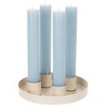 Magnetic candle holders for